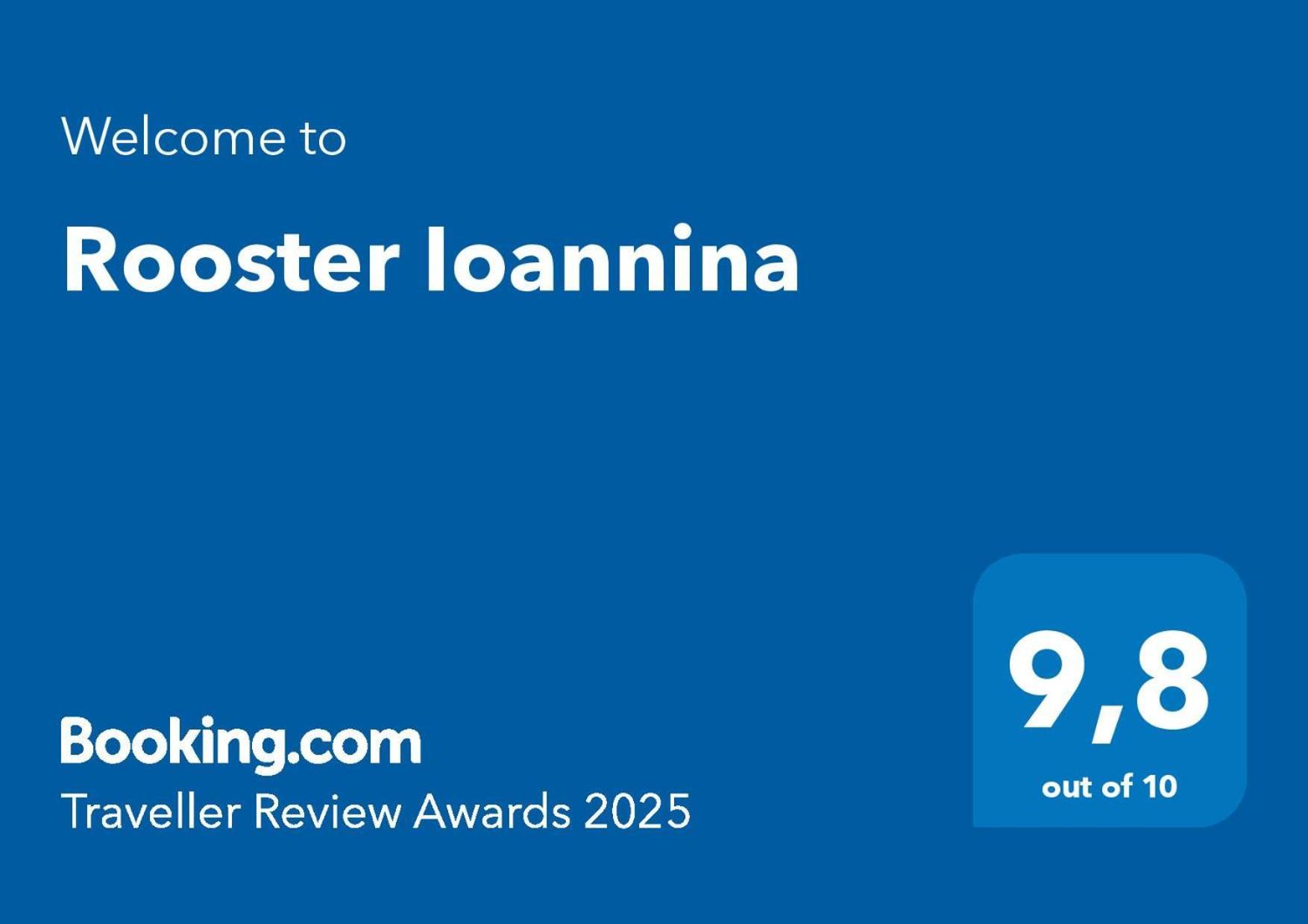 Rooster Ioannina Apartment Екстериор снимка